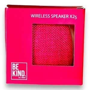 Be Kind by Ellen Pink Wireless Multimedia Outdoor Travel Speaker NEW